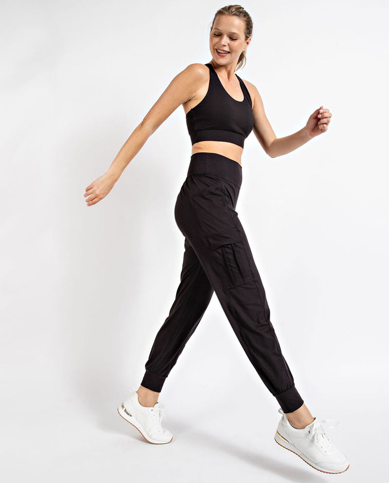 RAE MODE - BUTTER JOGGER WITH SIDE POCKETS