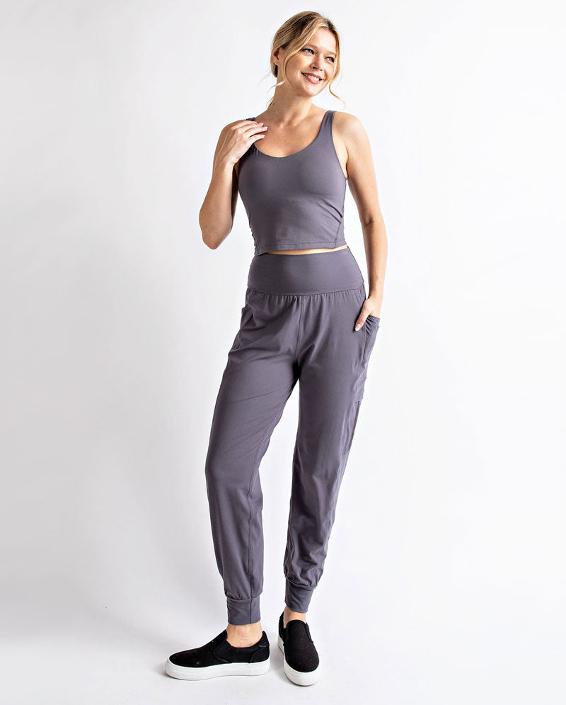 RAE MODE - BUTTER JOGGER WITH SIDE POCKETS