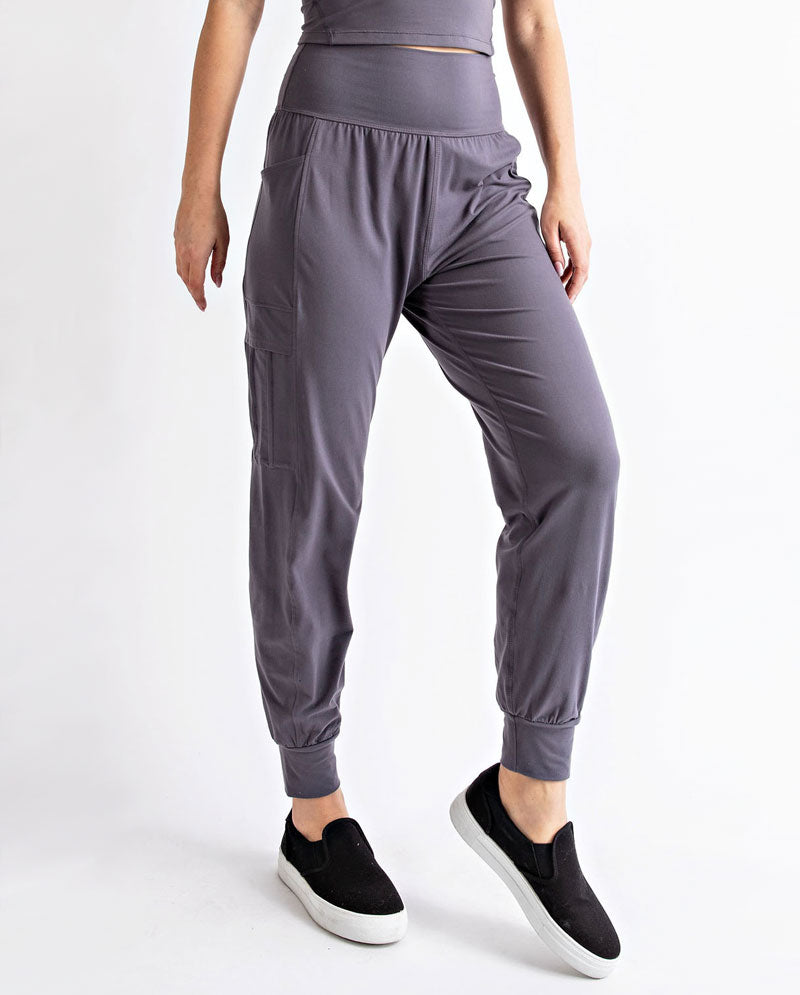 RAE MODE - BUTTER JOGGER WITH SIDE POCKETS