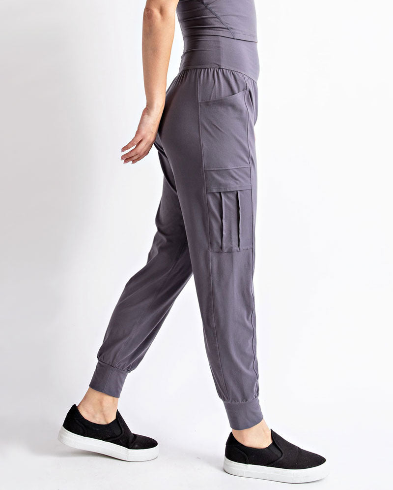RAE MODE - BUTTER JOGGER WITH SIDE POCKETS