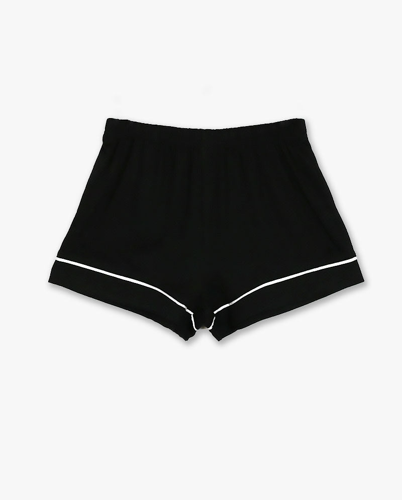 IC GURL - Lovely Short Modal Black Pajama