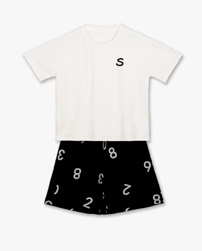 IC GURL - Cute Cotton Couple Short Pajama
