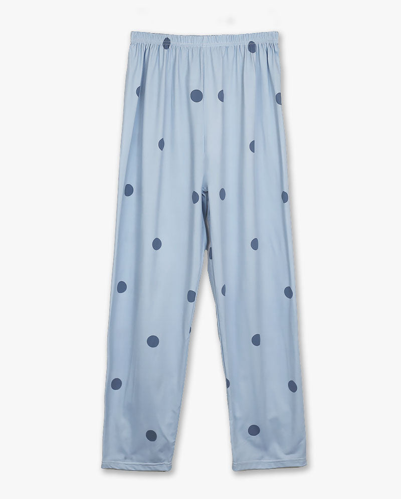 IC GURL - Polka dots Cotton Long Sleeves Pajama