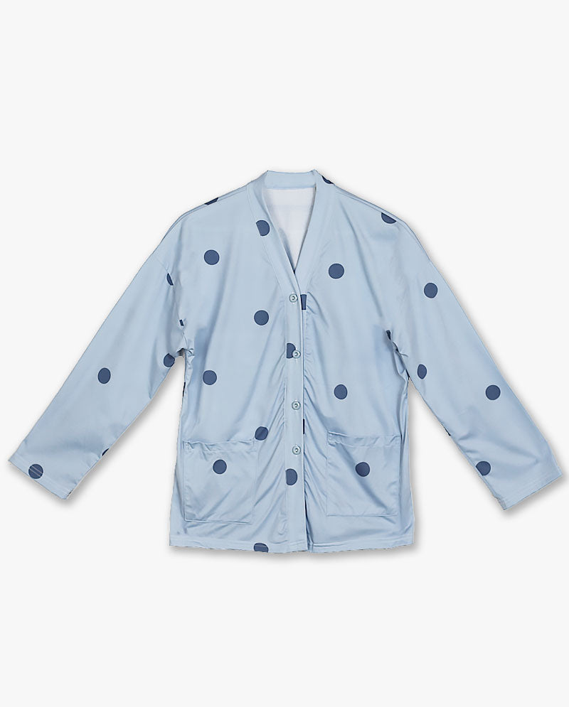 IC GURL - Polka dots Cotton Long Sleeves Pajama