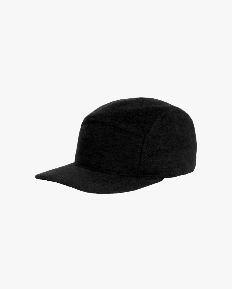 The Hat Depot - Winter Made in USA 5 Panel Biker Cap