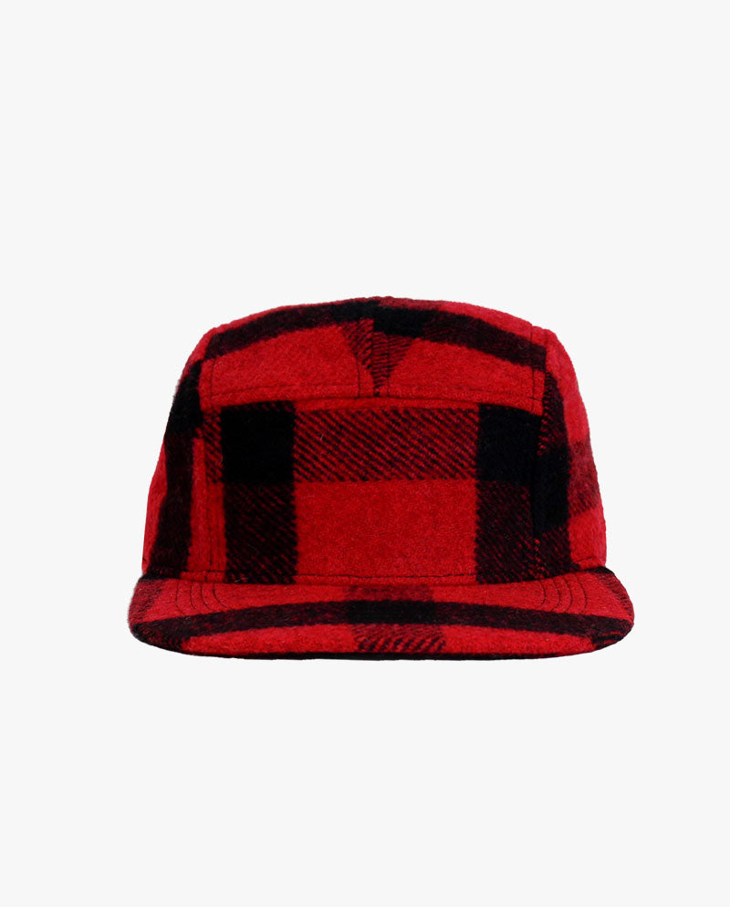 The Hat Depot - Winter Made in USA 5 Panel Biker Cap
