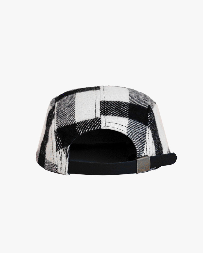 The Hat Depot - Winter Made in USA 5 Panel Biker Cap