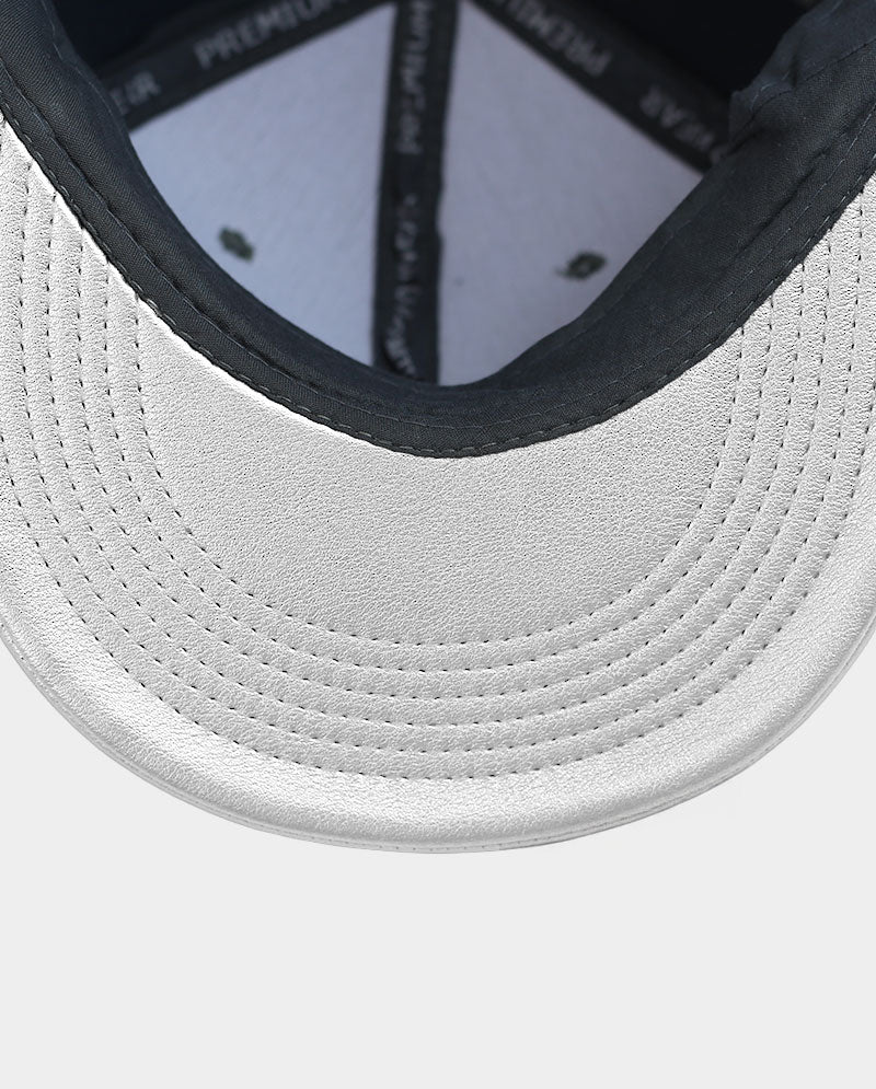 Classic PU Leather Flat Visor Hat