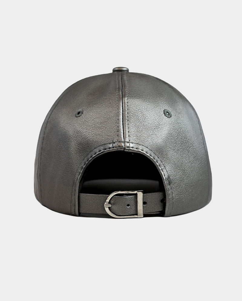 Classic PU Leather Flat Visor Hat