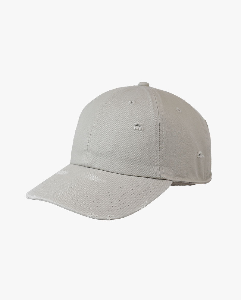 The Hat Depot - Distressed Cotton Baseball Cap
