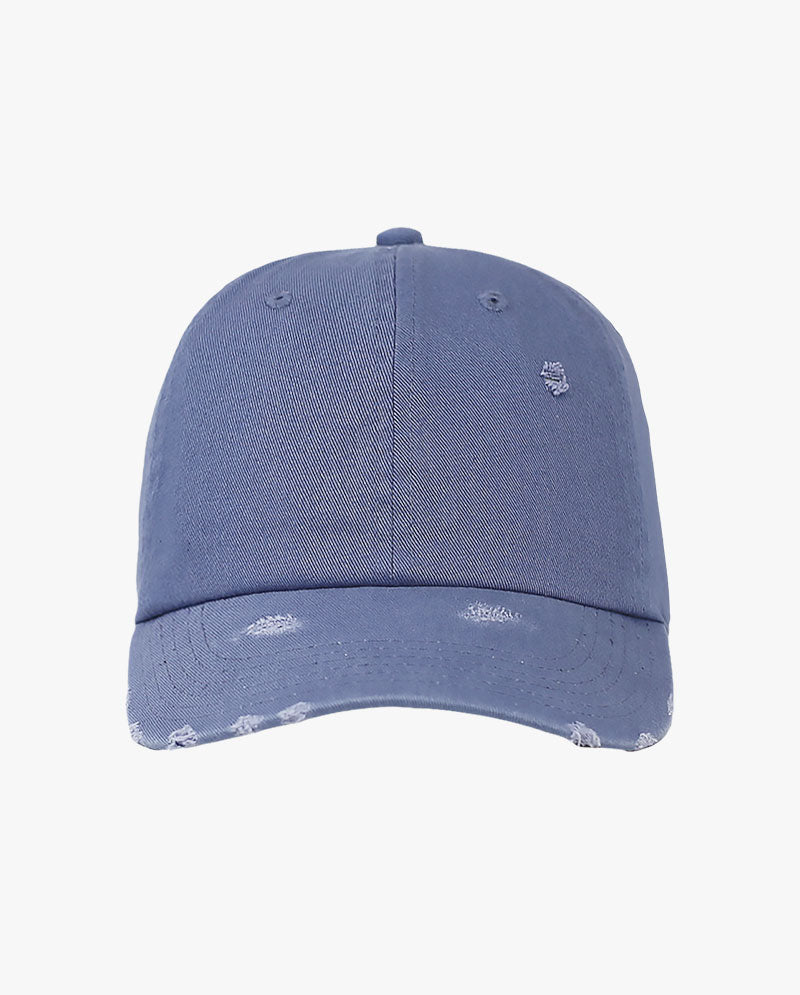 The Hat Depot - Distressed Cotton Baseball Cap