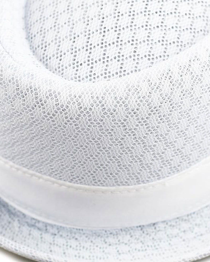 Black Horn -Light Cool Soft Crushable Mesh Porkpie