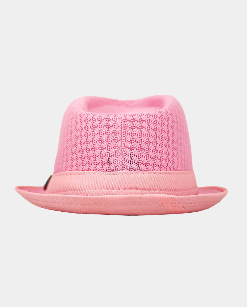 Black Horn - Lightweight Cool Soft Crushable Mesh Fedora