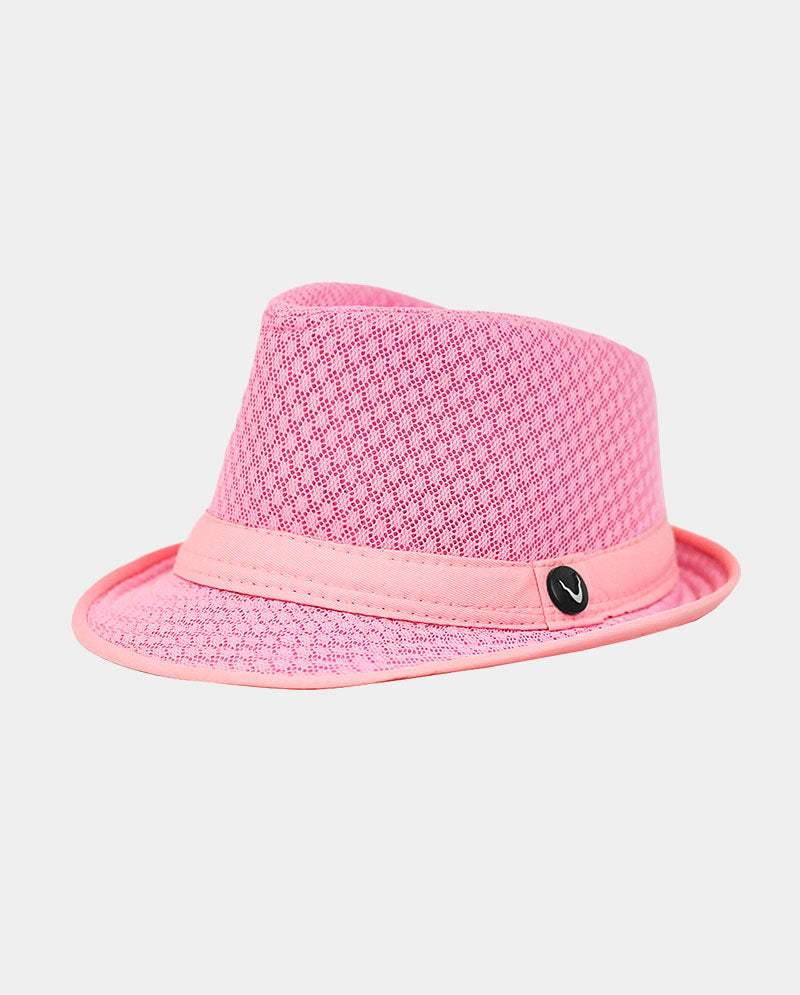 Black Horn - Lightweight Cool Soft Crushable Mesh Fedora