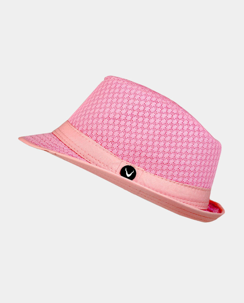 Black Horn - Lightweight Cool Soft Crushable Mesh Fedora