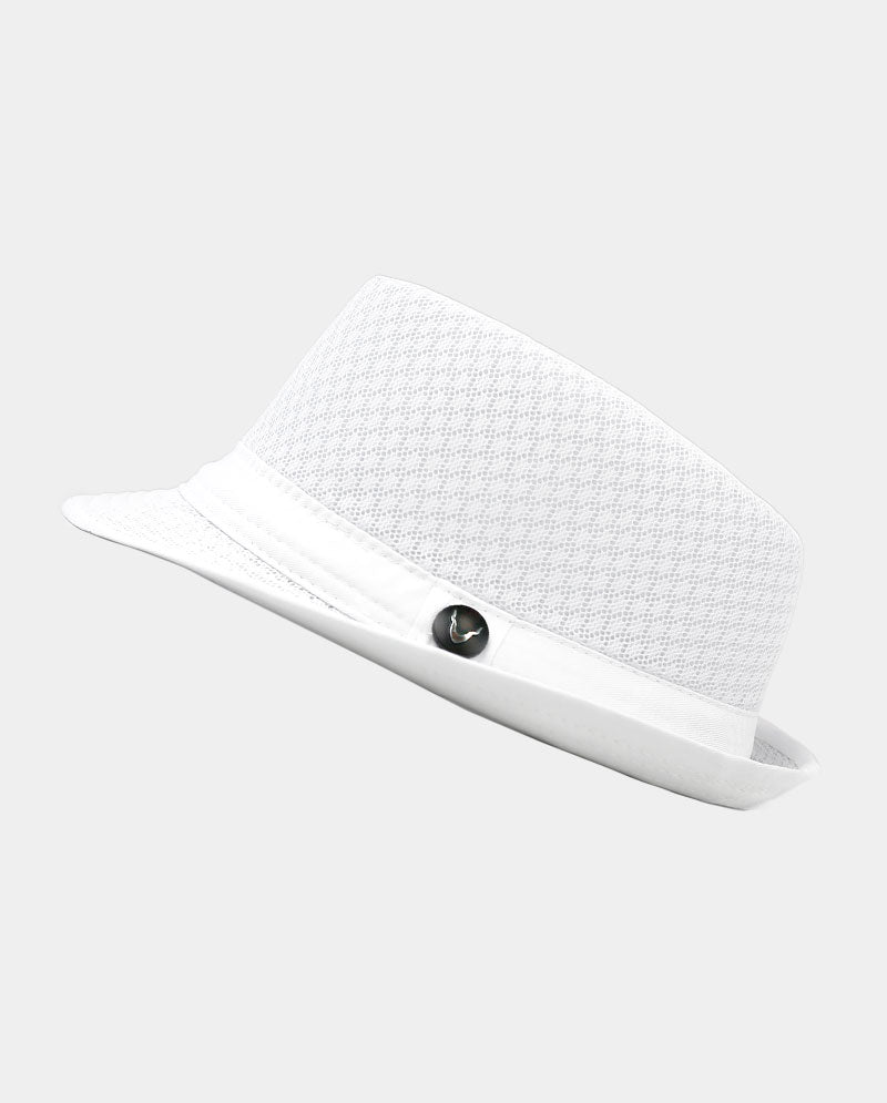 Black Horn - Lightweight Cool Soft Crushable Mesh Fedora