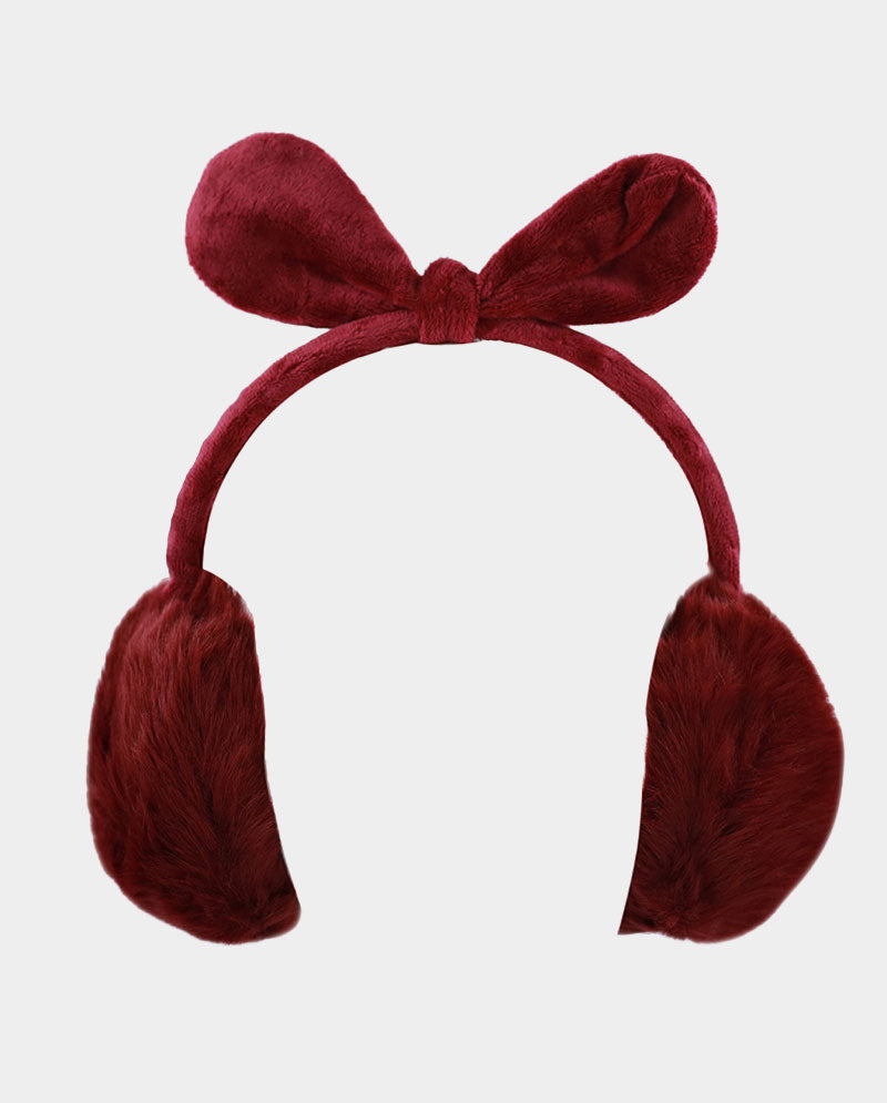 Plush Winter Earmuffs – Soft Faux Fur Ear Warmers