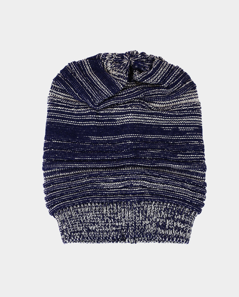 Lightweight Acrylic Knit Beanie – 100% Acrylic with Textured Wrinkle Detail