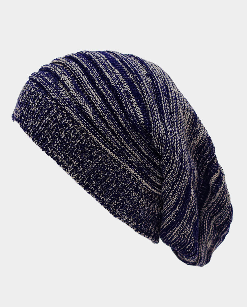 Lightweight Acrylic Knit Beanie – 100% Acrylic with Textured Wrinkle Detail