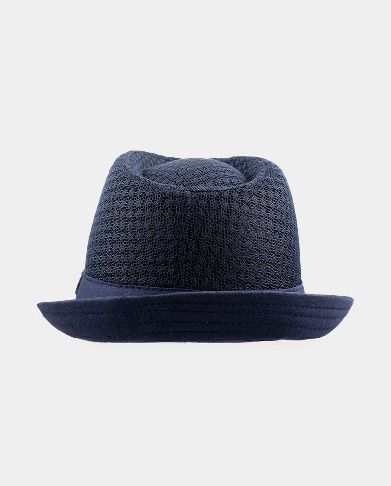 Black Horn - Lightweight Cool Soft Crushable Mesh Fedora