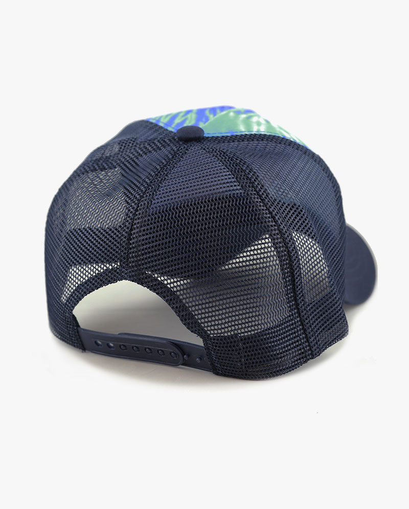 Tie Dye Print Mesh Back Snapback Trucker Cap