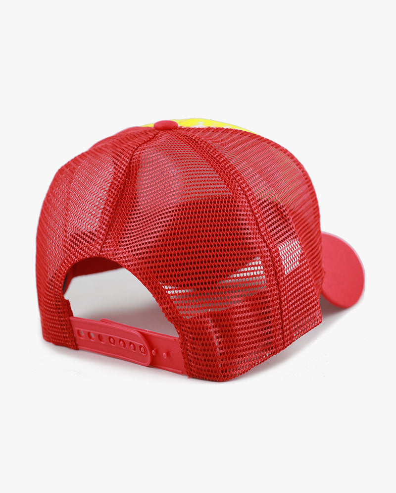 Tie Dye Print Mesh Back Snapback Trucker Cap