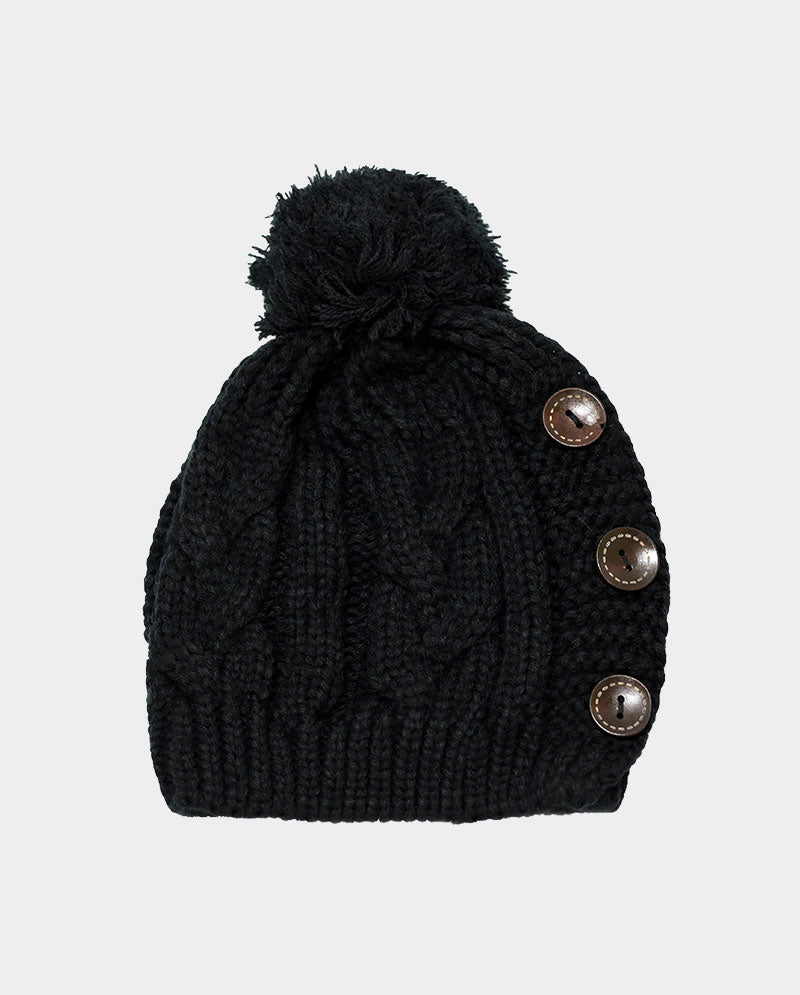 Winter Knit Pom Beanie Collection – Chunky, Cuffed & Cable Styles for Women & Men