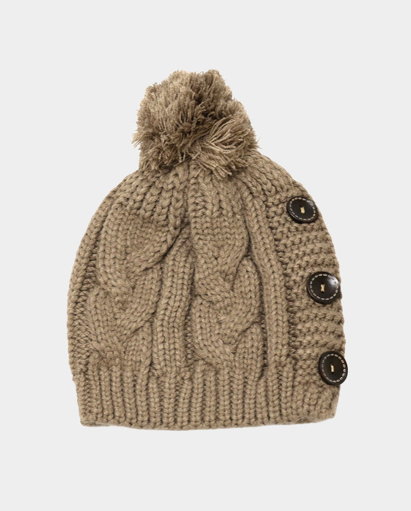 Winter Knit Pom Beanie Collection – Chunky, Cuffed & Cable Styles for Women & Men