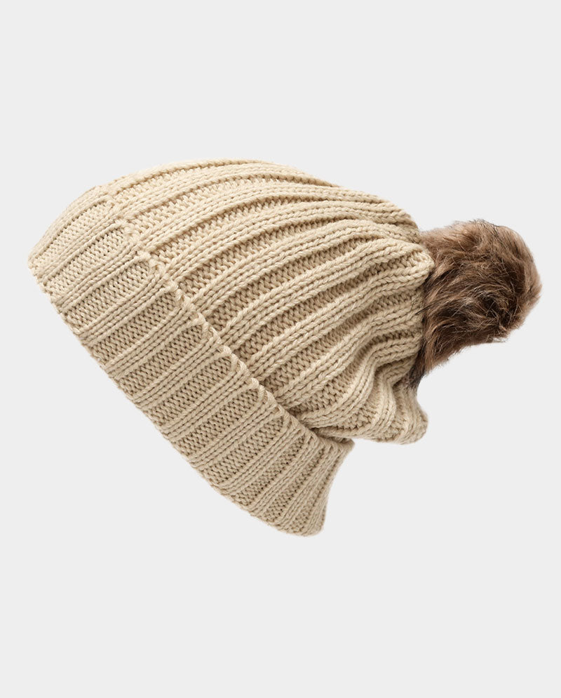 Winter Knit Pom Beanie Collection – Chunky, Cuffed & Cable Styles for Women & Men