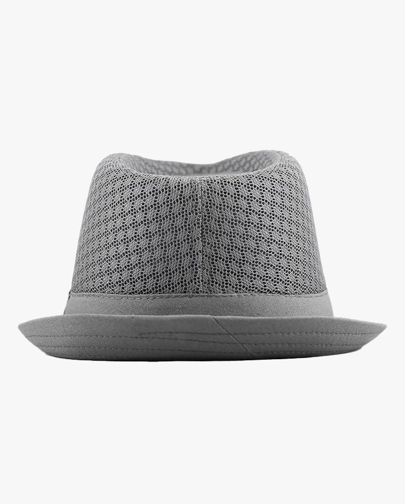 Black Horn - Lightweight Cool Soft Crushable Mesh Fedora