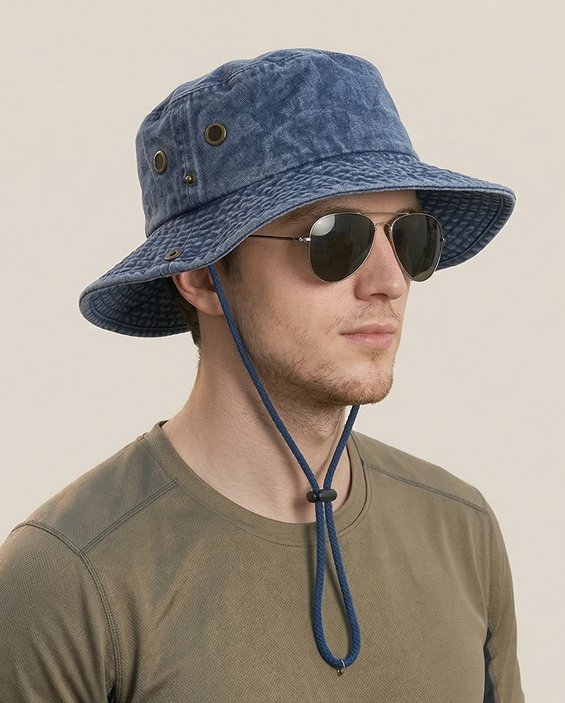 The Hat Depot - Pigment Cotton Safari Boonie
