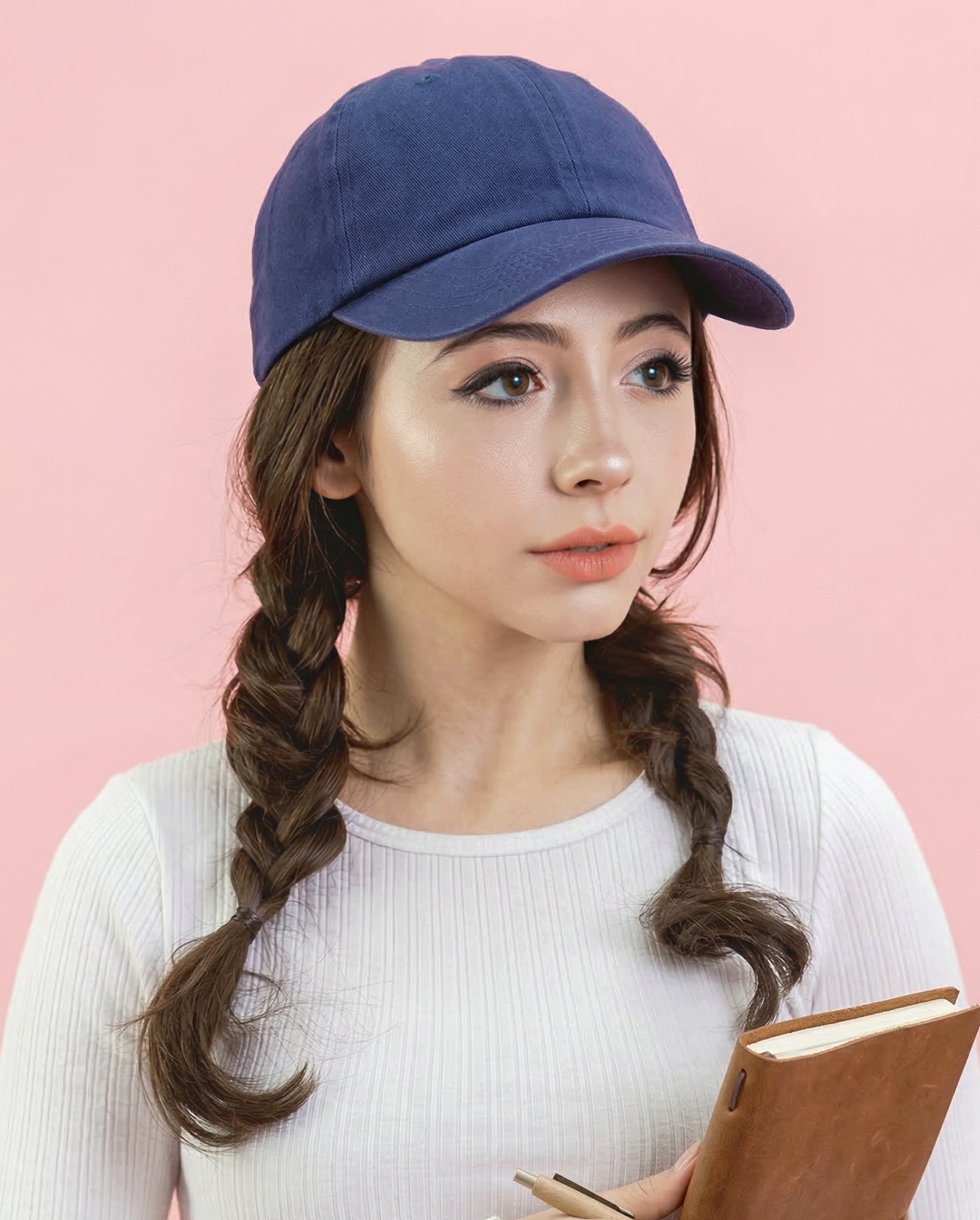 The Hat Depot - Brushed Baseball Cap