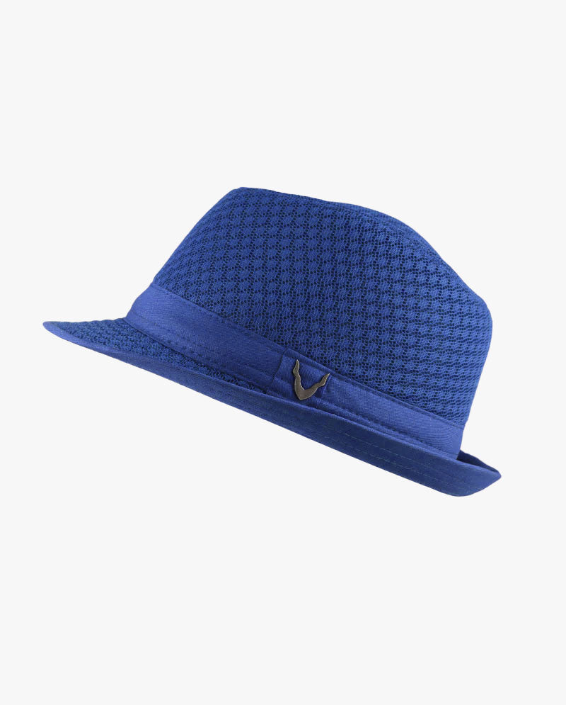Black Horn - Lightweight Cool Soft Crushable Mesh Fedora