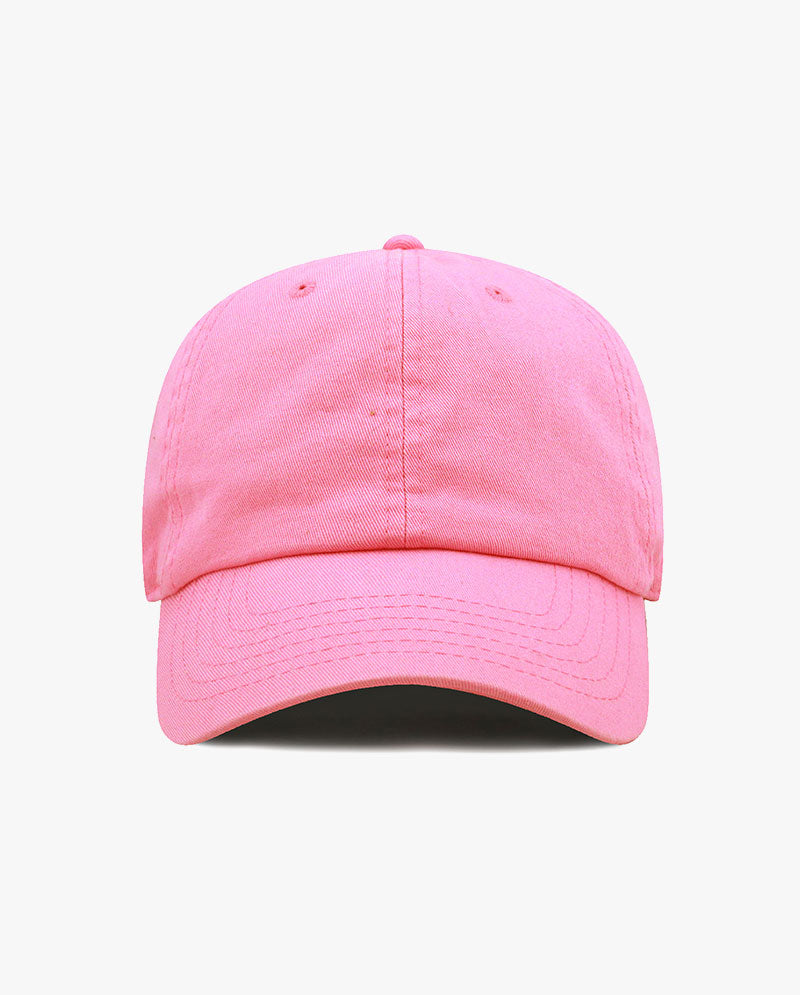 The Hat Depot - Washed Cotton Low Profile Ponytail Cap