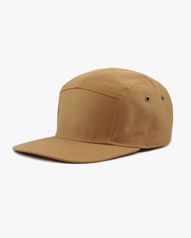 The Hat Depot - Made in USA 5 Panel Biker Cap
