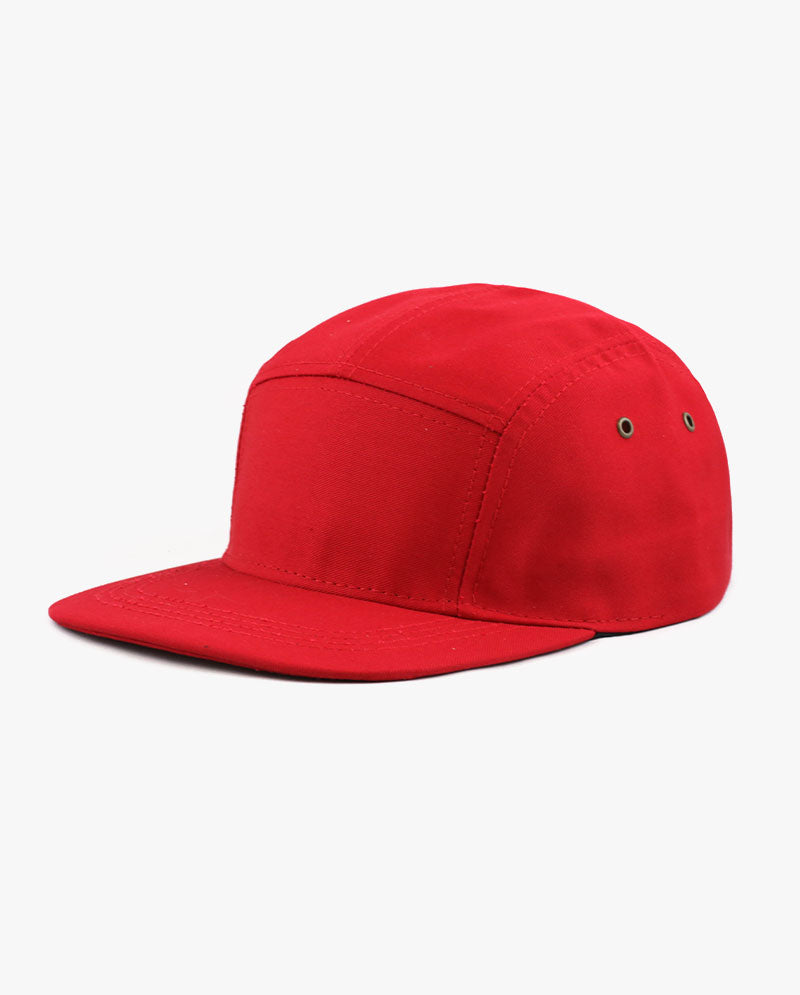 The Hat Depot - Made in USA 5 Panel Biker Cap