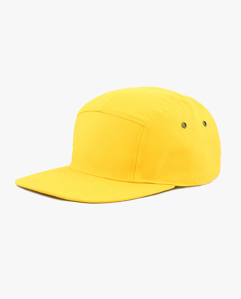The Hat Depot - Made in USA 5 Panel Biker Cap