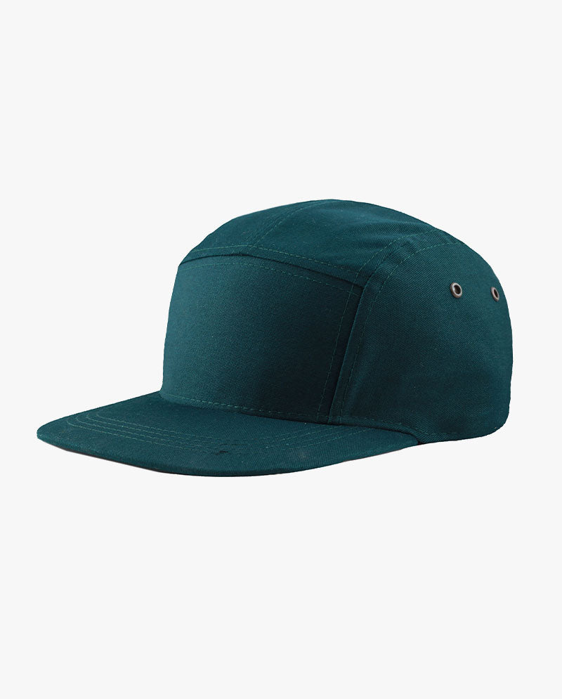 The Hat Depot - Made in USA 5 Panel Biker Cap