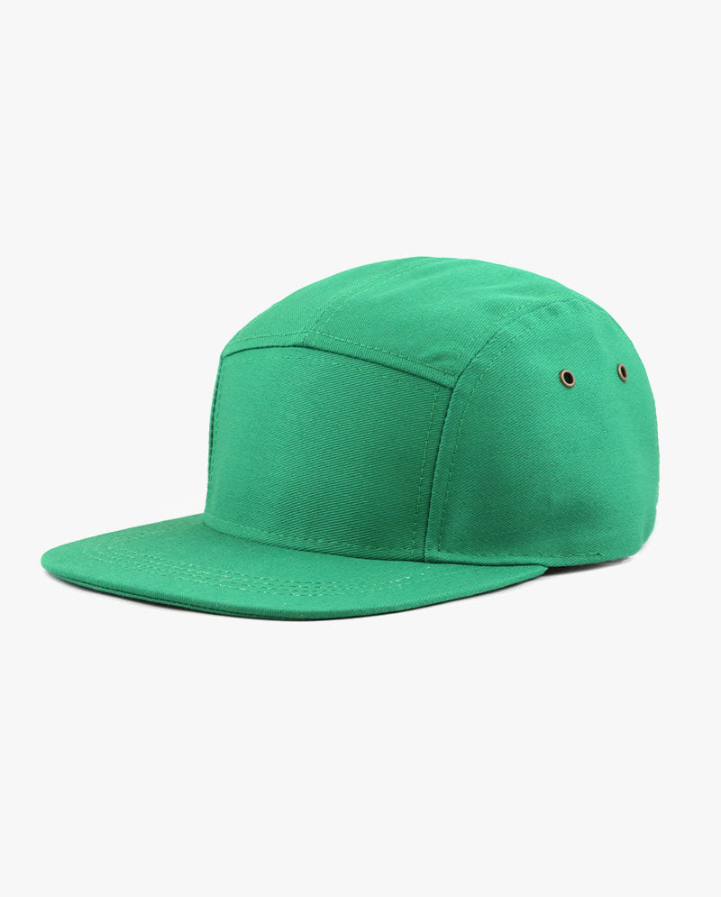 The Hat Depot - Made in USA 5 Panel Biker Cap