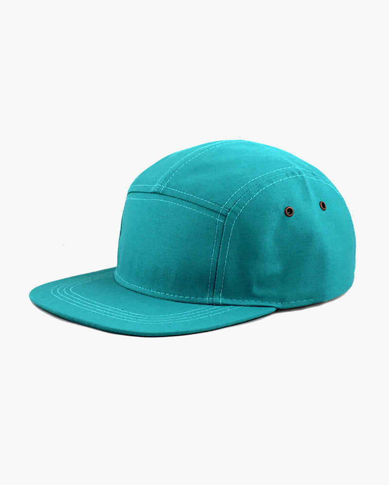 The Hat Depot - Made in USA 5 Panel Biker Cap