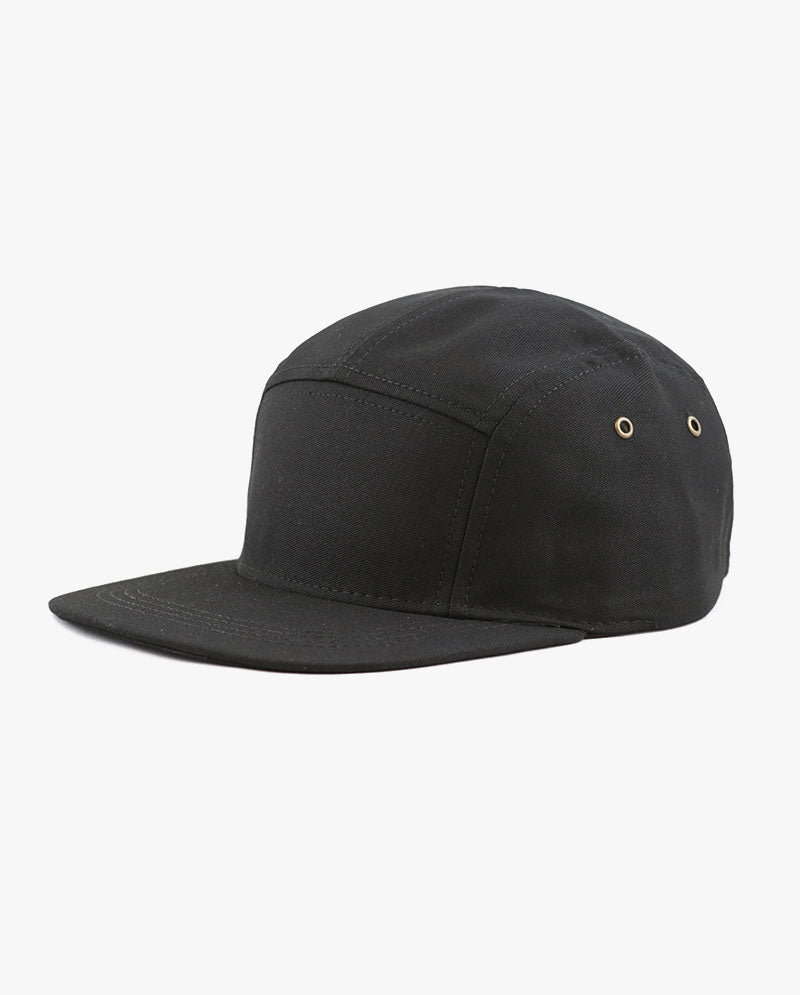 The Hat Depot - Made in USA 5 Panel Biker Cap