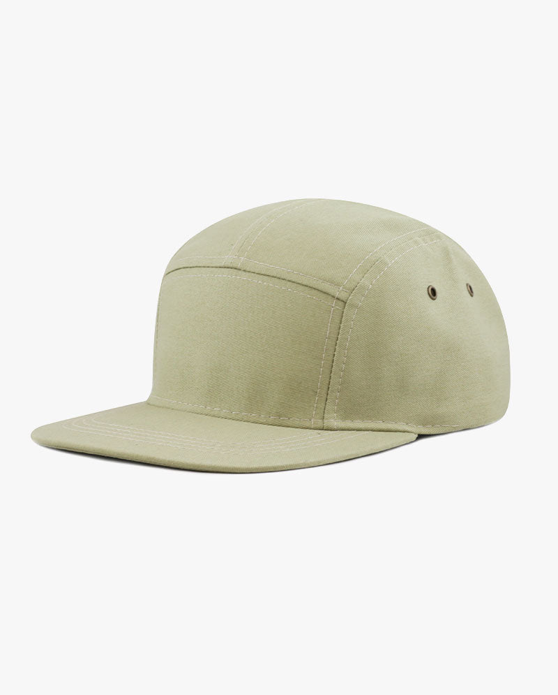 The Hat Depot - Made in USA 5 Panel Biker Cap