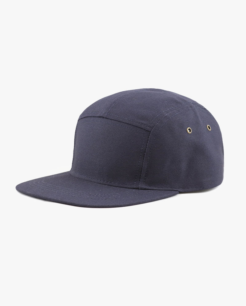 The Hat Depot - Made in USA 5 Panel Biker Cap
