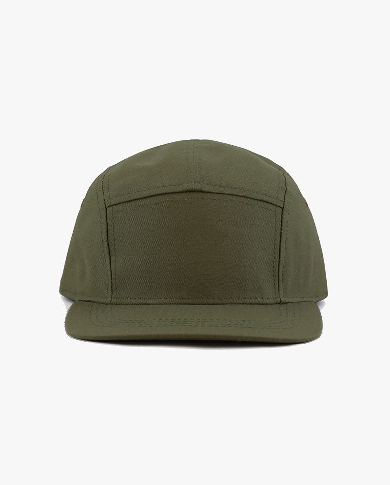 The Hat Depot - Made in USA 5 Panel Biker Cap