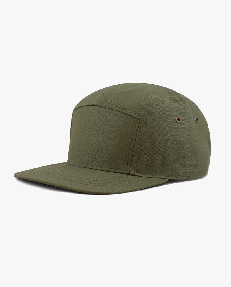 The Hat Depot - Made in USA 5 Panel Biker Cap
