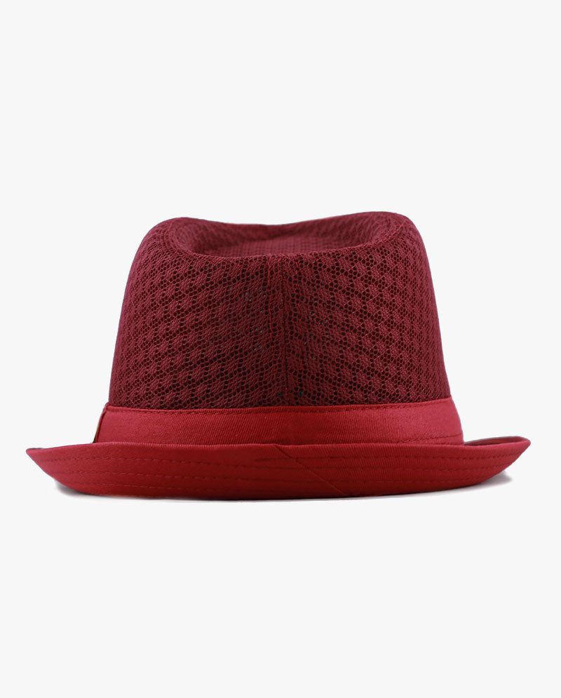 Black Horn - Lightweight Cool Soft Crushable Mesh Fedora