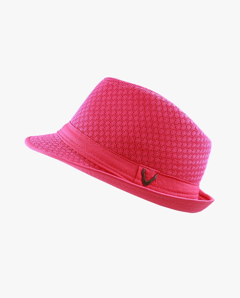 Black Horn - Lightweight Cool Soft Crushable Mesh Fedora