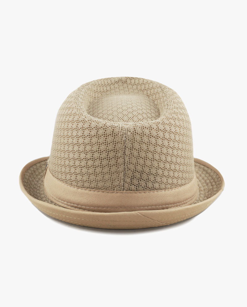 Black Horn - Lightweight Cool Soft Crushable Mesh Fedora