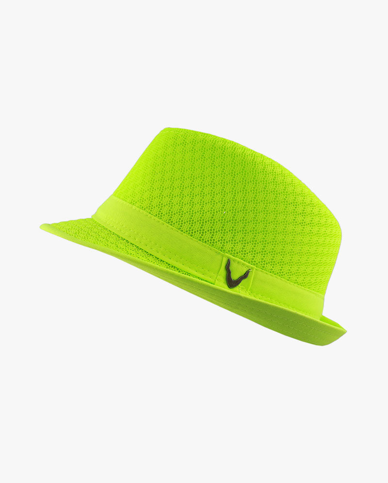 Black Horn - Lightweight Cool Soft Crushable Mesh Fedora