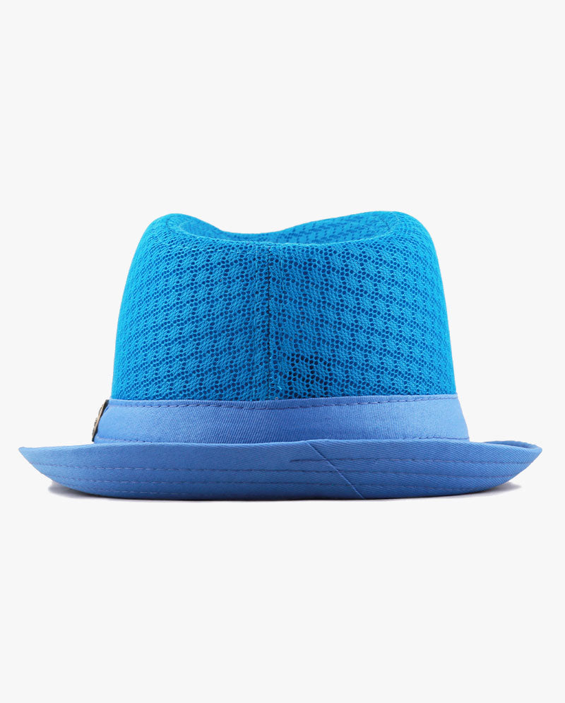 Black Horn - Lightweight Cool Soft Crushable Mesh Fedora